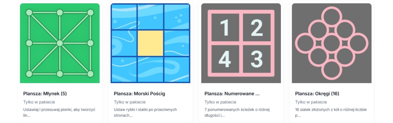 Maty do gier planszowych